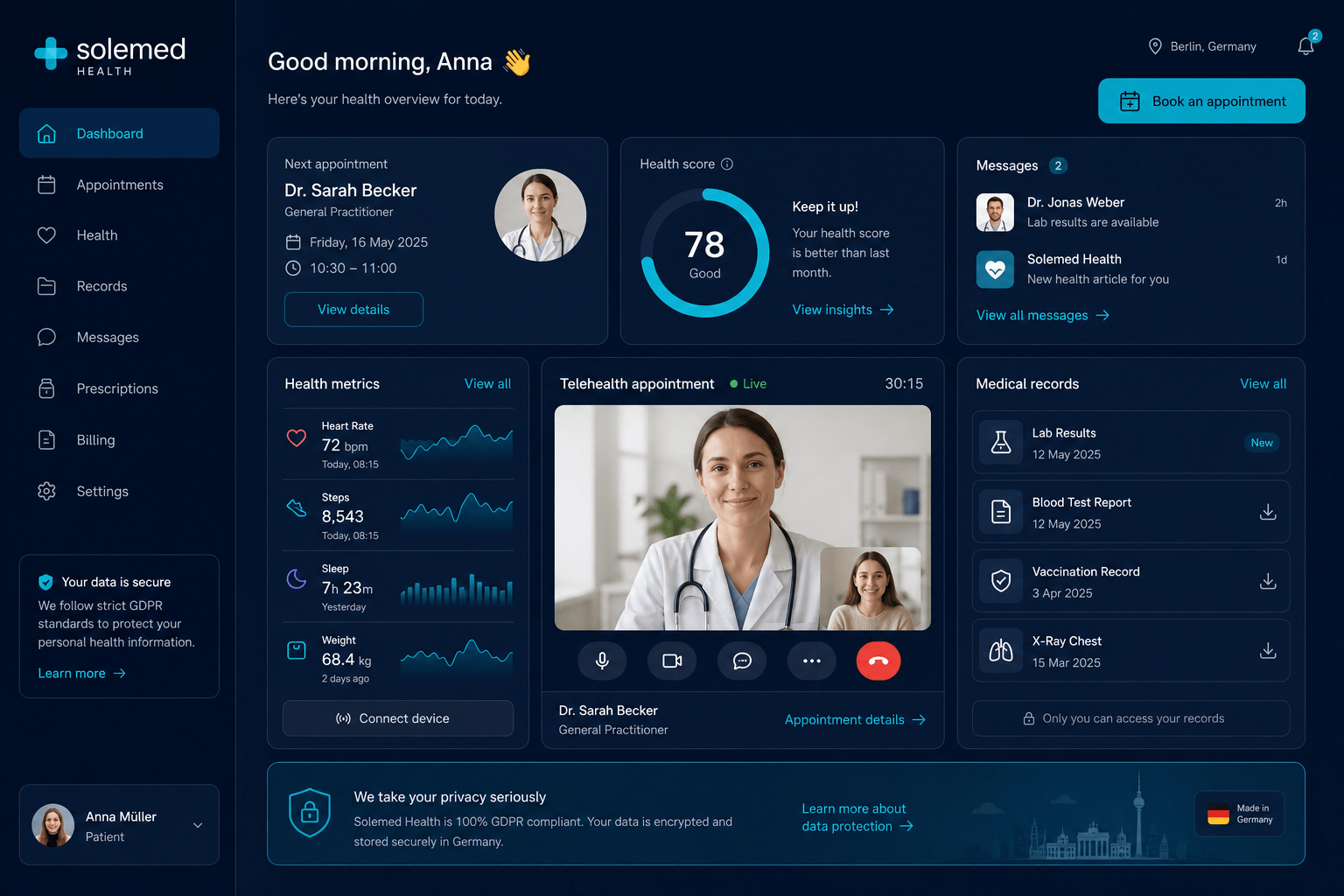 Solemed Health - Healthcare Tech